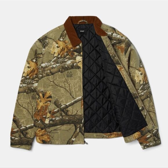 HUF Realtree Megablast Work Jacket (Desert) - Picture 2 of 10